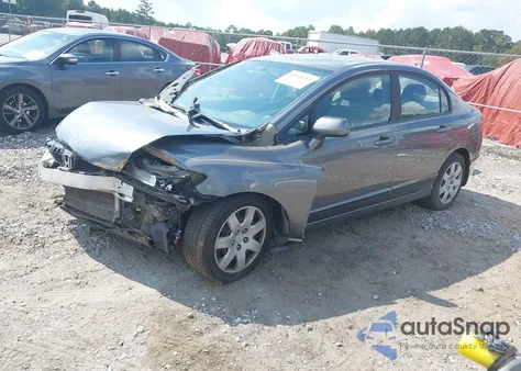 2011 Honda Civic Lx из США, поврежденный, VIN 19XFA1F57BE004413